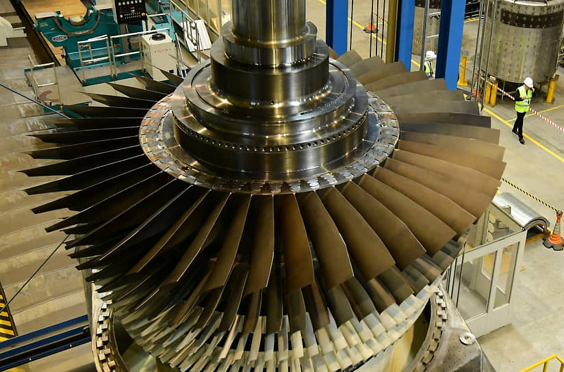 Газотурбинная установка на производственном комплексе СТГТ 