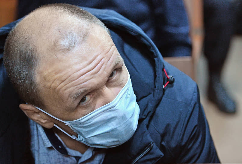 Сергей Генин во время заседания суда 
