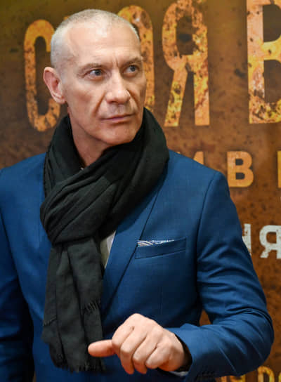 Актер Игорь Жижикин на премьере фильма «Своя война. Шторм в пустыне» режиссера Алексея Чадова