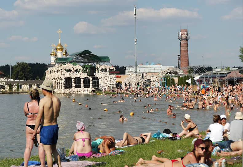 Пляж «Чайка» в Саларьево