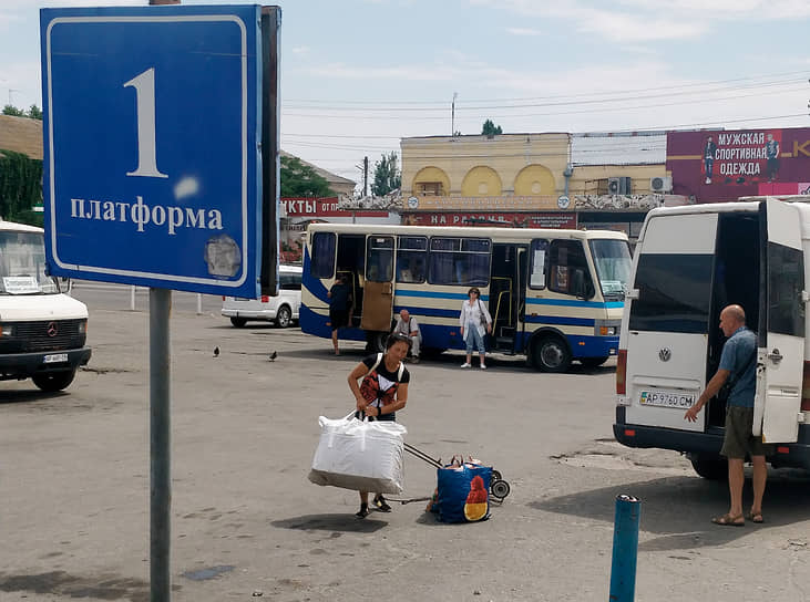 Автобусная станция в Мелитополе 
