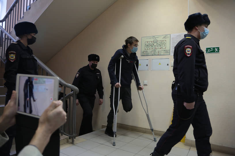 Заседание по делу Тимура Бекмансурова в Дзержинском райсуде Перми  