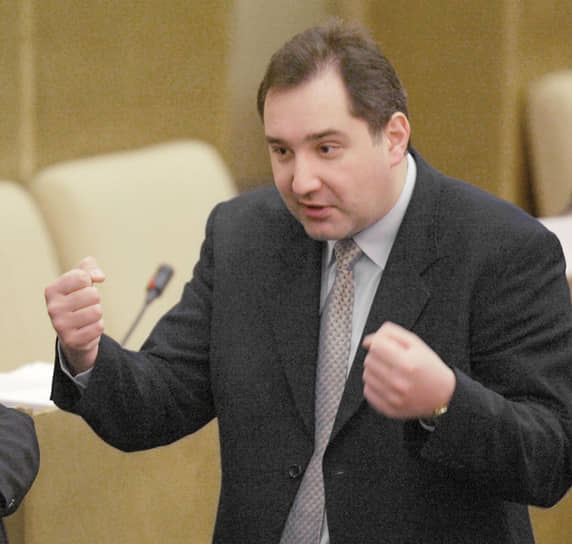 Дмитрий Рогозин в 2002 году