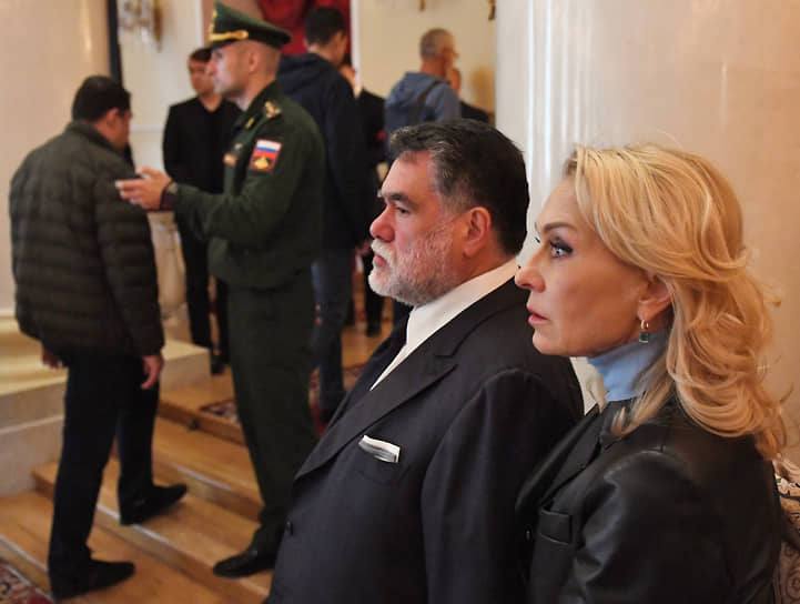 Директор торгового департамента галереи магазинов «Боско ди Чильеджи» Екатерина Моисеева и председатель наблюдательного совета компании Bosco di Ciliegi Михаил Куснирович