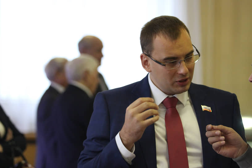 Депутат законодательного собрания Новосибирской области Иван Сидоренко 