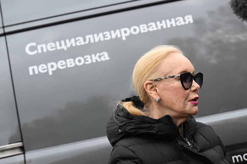 Вдова певца Иосифа Кобзона Нелли Кобзон перед началом церемонии