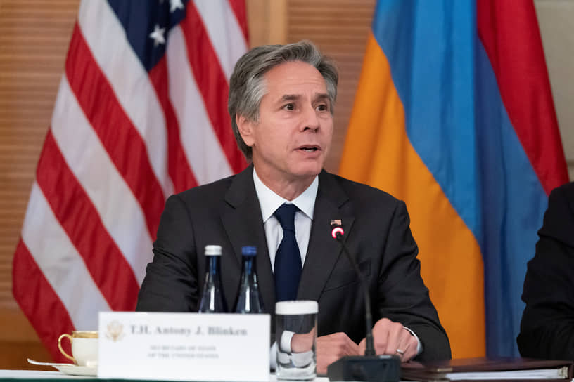 Госсекретарь США Энтони Блинкен 