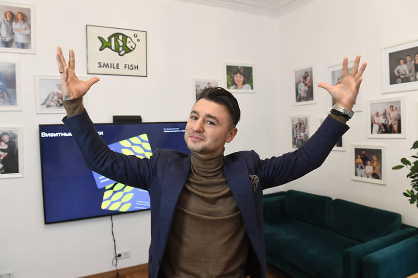 Иван Сорокин в офисе Smile Fish в Москве