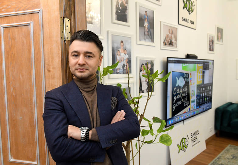 Иван Сорокин в офисе Smile Fish в Москве