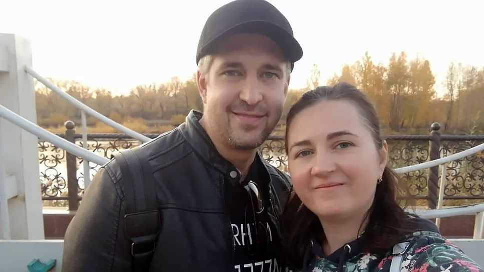 Михаил Жилин с женой Екатериной