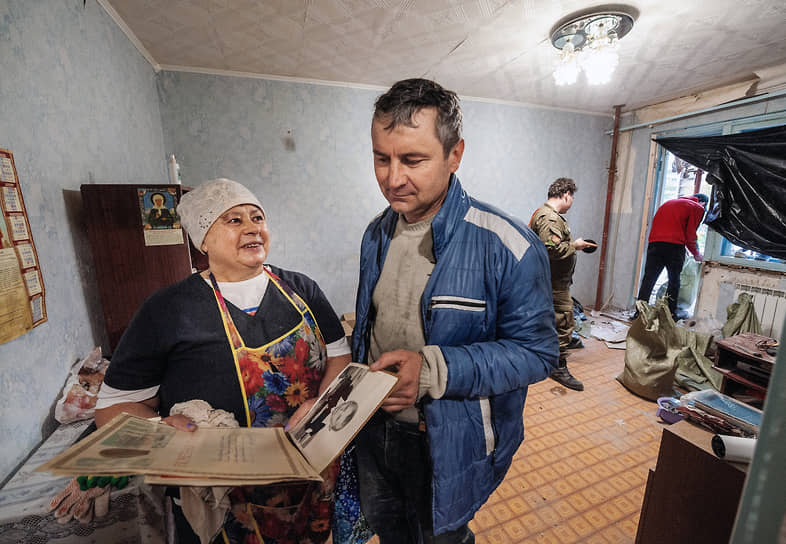 Эвакуация жителей из близлежащих домов