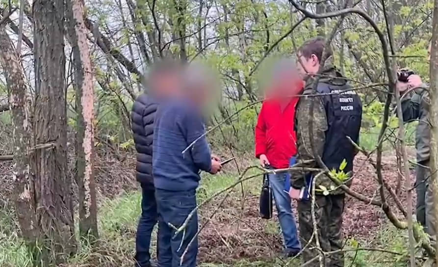 Подозреваемые в убийстве на месте преступления