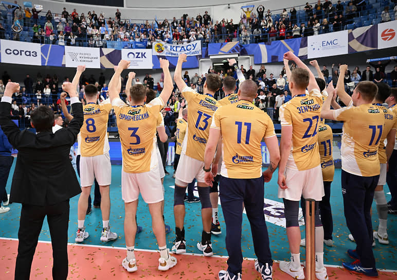 Волейбольный «Зенит» стал чемпионом в 11-й раз