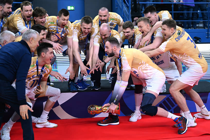 Волейбольный «Зенит» стал чемпионом в 11-й раз