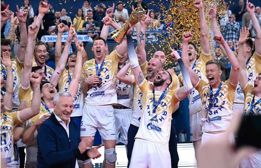 Волейбольный «Зенит» стал чемпионом в 11-й раз