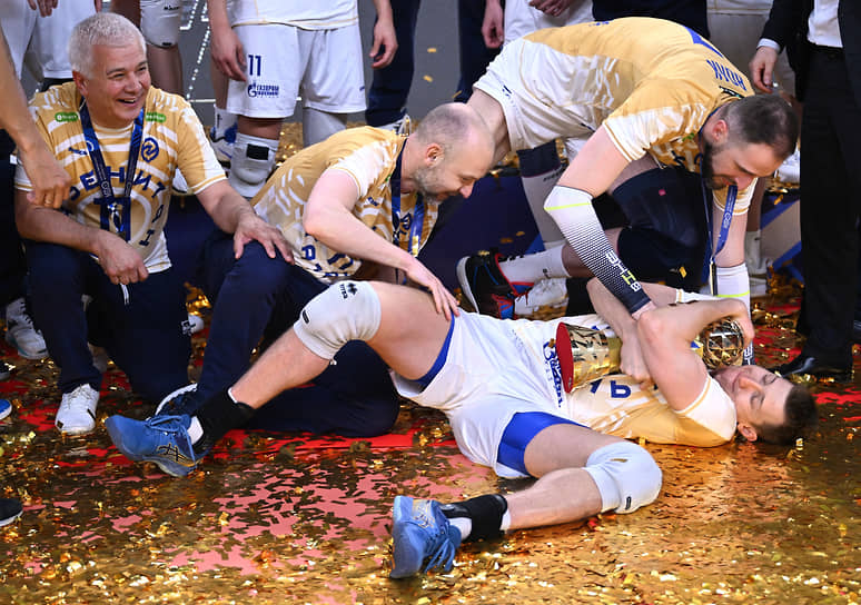 Волейбольный «Зенит» стал чемпионом в 11-й раз