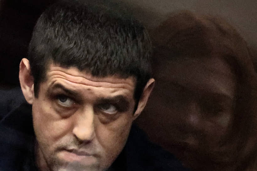 Бывший морской пехотинец ВСУ Михаил Чупиль на заседании Южного окружного военного суда 