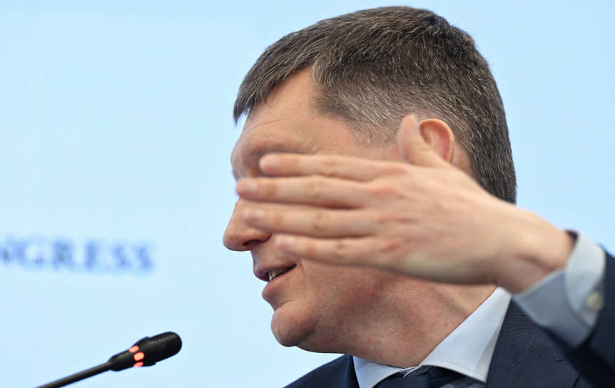 Министр экономического развития России Максим Решетников на пленарной сессии «Как будет развиваться российская экономика»