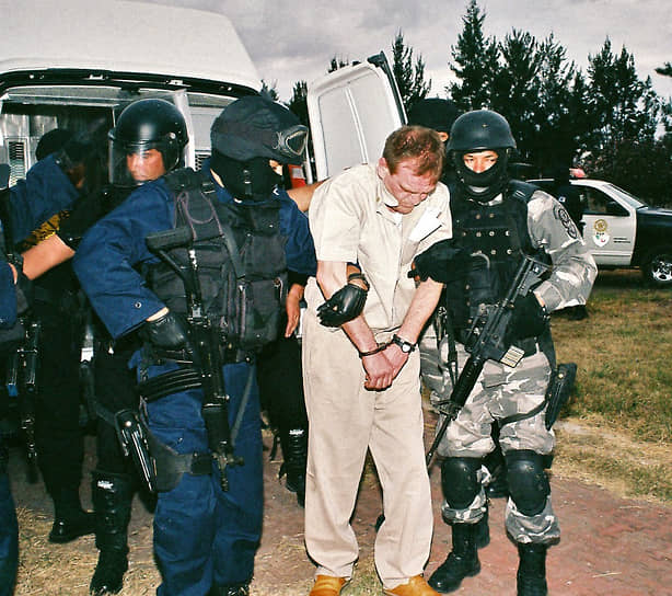 Эктор Пальма перед экстрадицией в США. 2007 год 