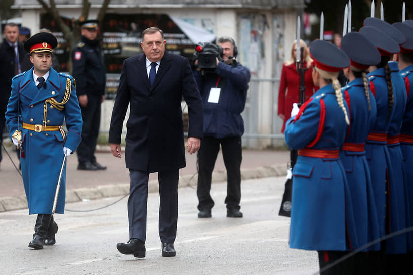 Лидер Республики Сербской Милорад Додик