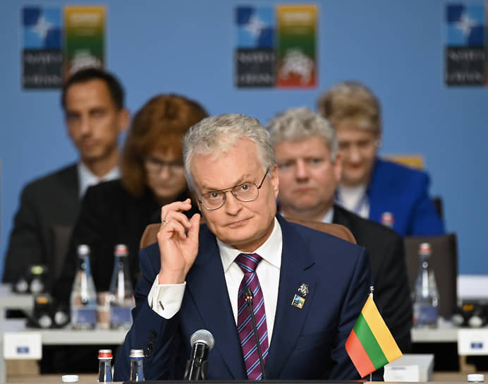 Президент Литвы Гитанас Науседа