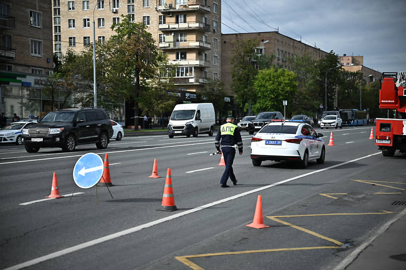 Перекрытие движения