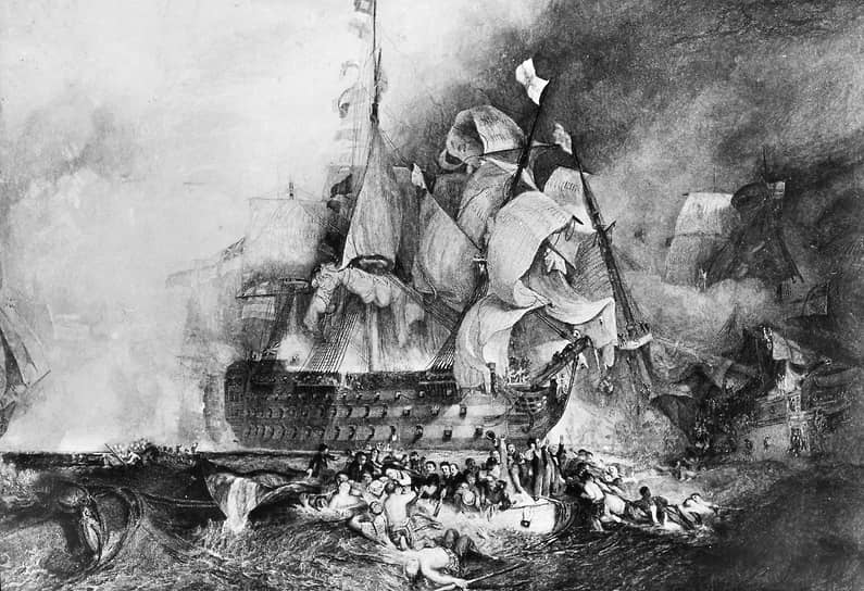 В мае 1765 года в Чатеме (Великобритания) на воду спущен линейный корабль первого ранга королевского флота «Виктори». Широко известен он стал после Трафальгарского сражения. На его борту был смертельно ранен адмирал Горацио Нельсон. После 1812 года корабль не участвовал в боевых действиях. Несмотря на это, в середине 1920-х годов он навечно объявлен флагманским кораблем командующего британскими ВМС. С 1922 года «Виктори» находится на вечной стоянке в Портсмунде, где превращен в музей