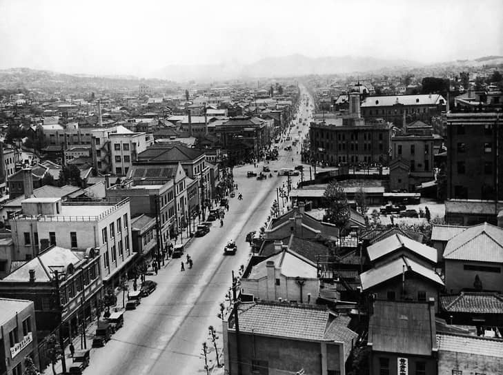 Так выглядел Сеул в 1950-х годах