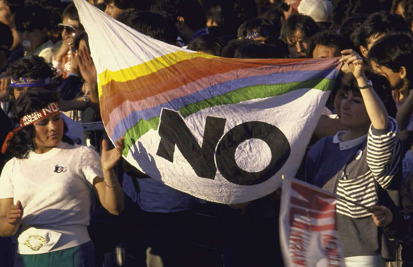 Противники режима Пиночета креативно подошли к референдуму 1988 года 