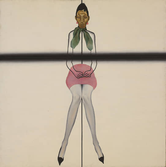 Эрик Булатов, «Портрет женщины», 1967 год