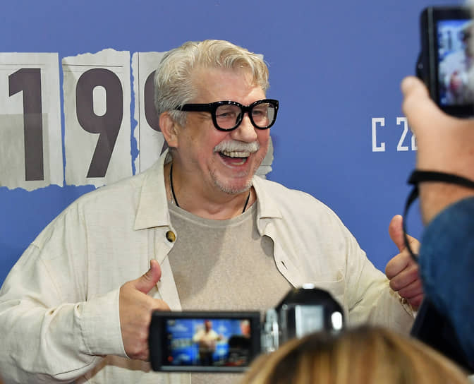 Актер Сергей Баталов на премьере «1993»