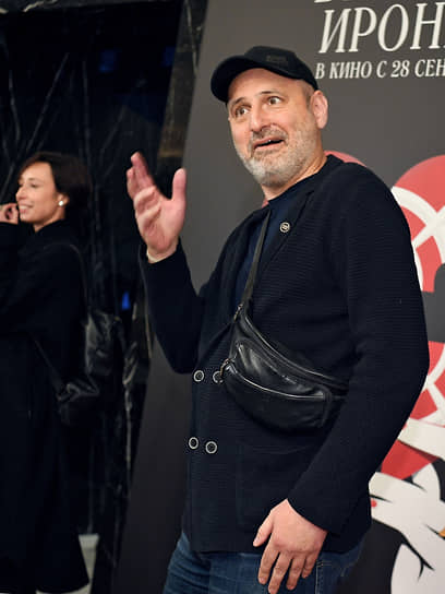 Режиссер Алексей Попогребский на премьере фильма Вуди Аллена «Великая Ирония» в кинотеатре «Художественный»