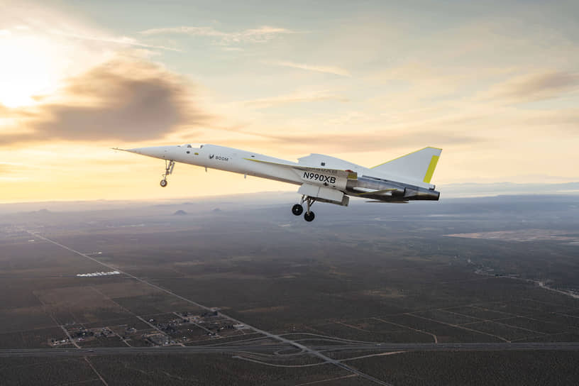 Сверхзвуковой самолет от Boom Supersonic —  XB-1 