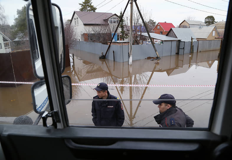 Затопленные дома в СНТ Дубки