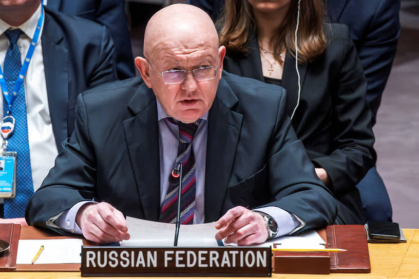 Постпред России при ООН Василий Небензя 