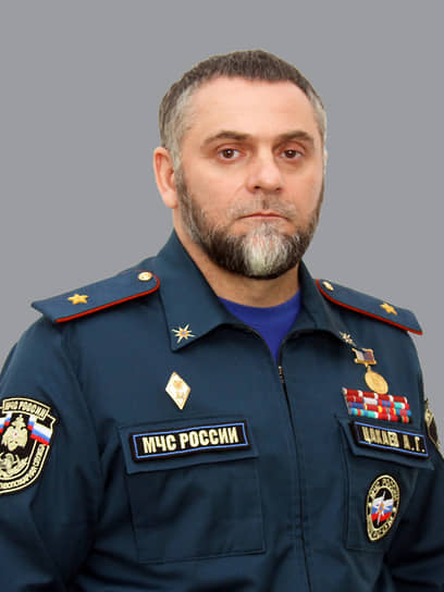 Глава МЧС Чечни Алихан Цакаев
