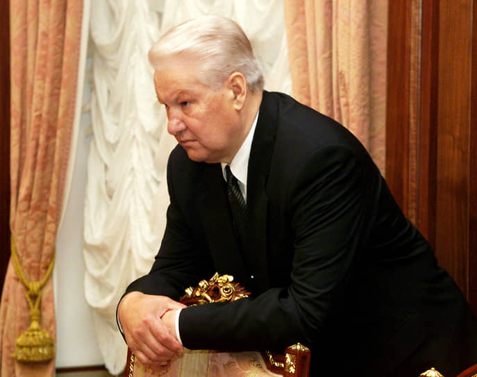 Президент России Борис Ельцин, 1999 год 