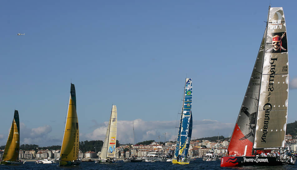 Парусная регата Volvo Ocean Race в Санхенхо, 2005 год