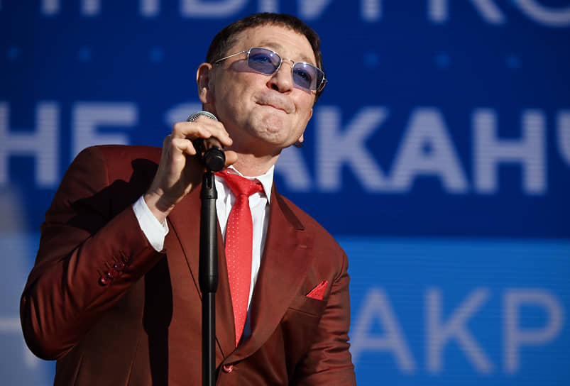 Певец Григорий Лепс 