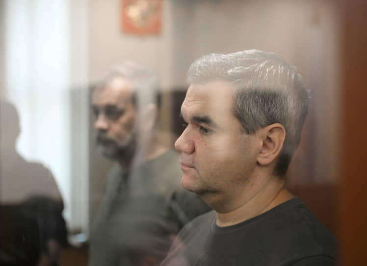 Алексей Тайчер во время заседания суда 