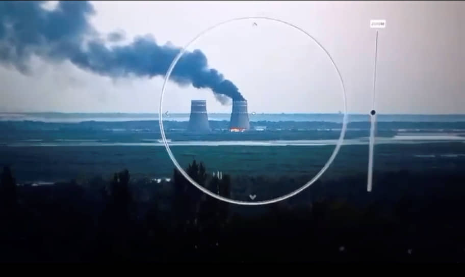 Пожар на Запорожской АЭС 11 августа