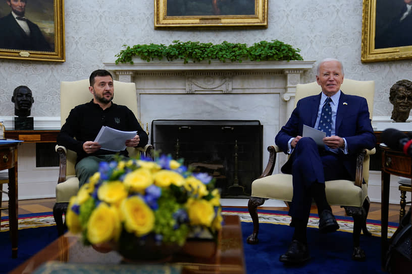 26 сентября президент США Джо Байден на встрече с президентом Украины Владимиром Зеленским в Вашингтоне объявил о выделении $8 млрд на помощь Украине