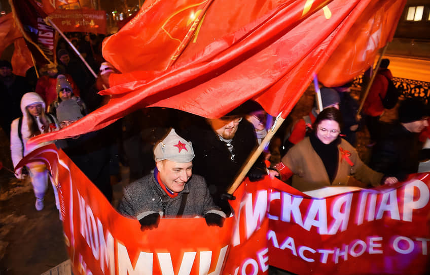 Мероприятие прошло на площади Ленина в Новосибирске 