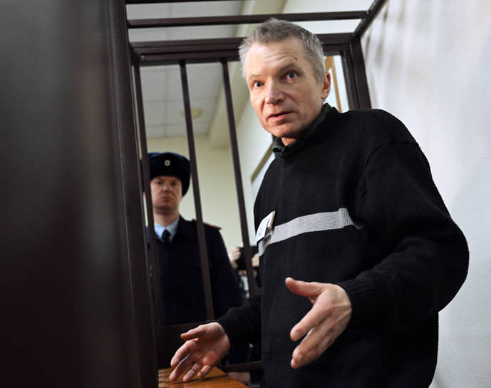 Алексей Горинов на выездном заседании 2-го Западного окружного военного суда 28 ноября 2024 года 