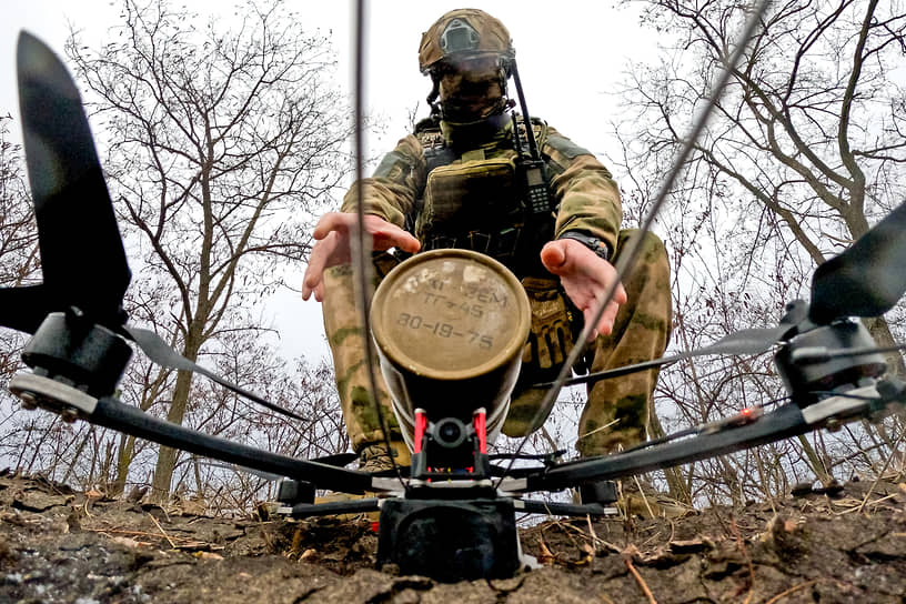 Военнослужащий мотострелкового полка ВС РФ в Херсонской области