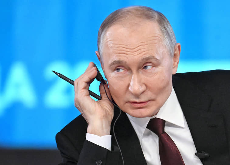 Президент России Владимир Путин  