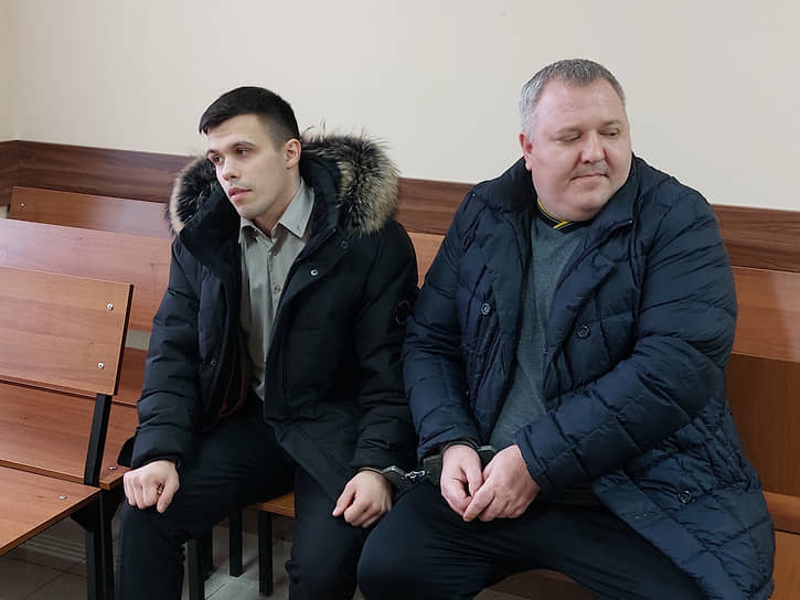 Ректор Нижегородского государственного агротехнологического университета Игорь Воротников (справа) в зале суда 