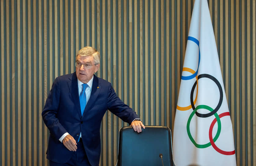 Президент МОК Томас Бах