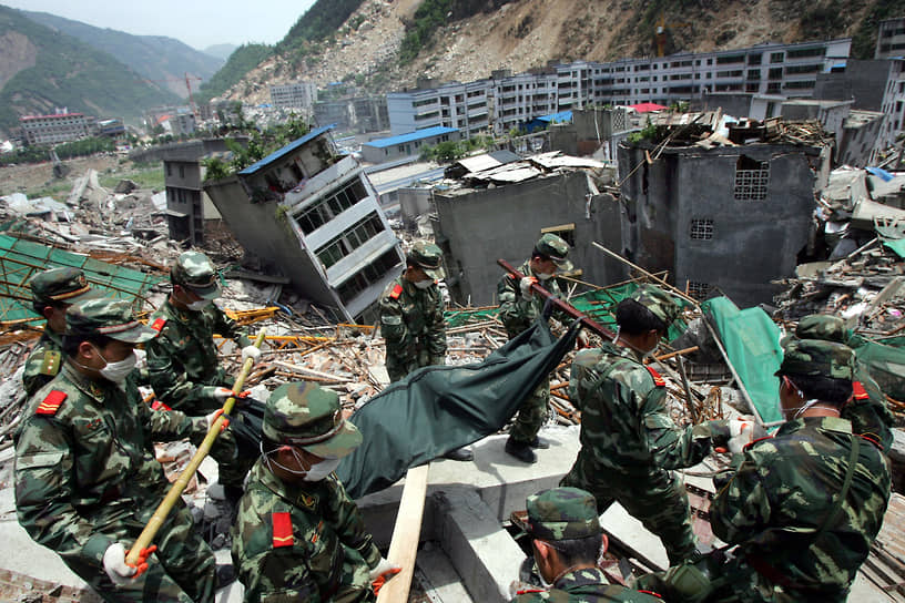 Бэйчуань (Китай), 18 мая 2008 года