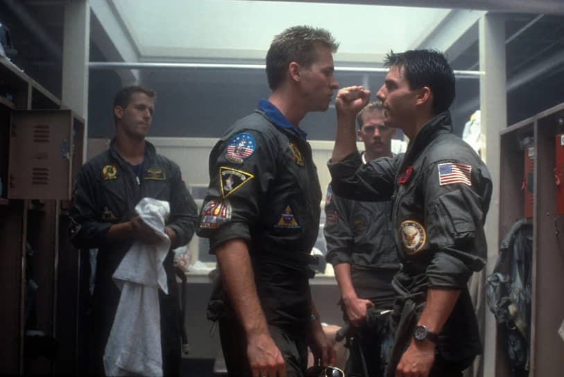 Роль лейтенанта Том «Айсмэна» Казански в боевике «Лучший стрелок» (Top Gun, 1986) принесла актеру мировую известность